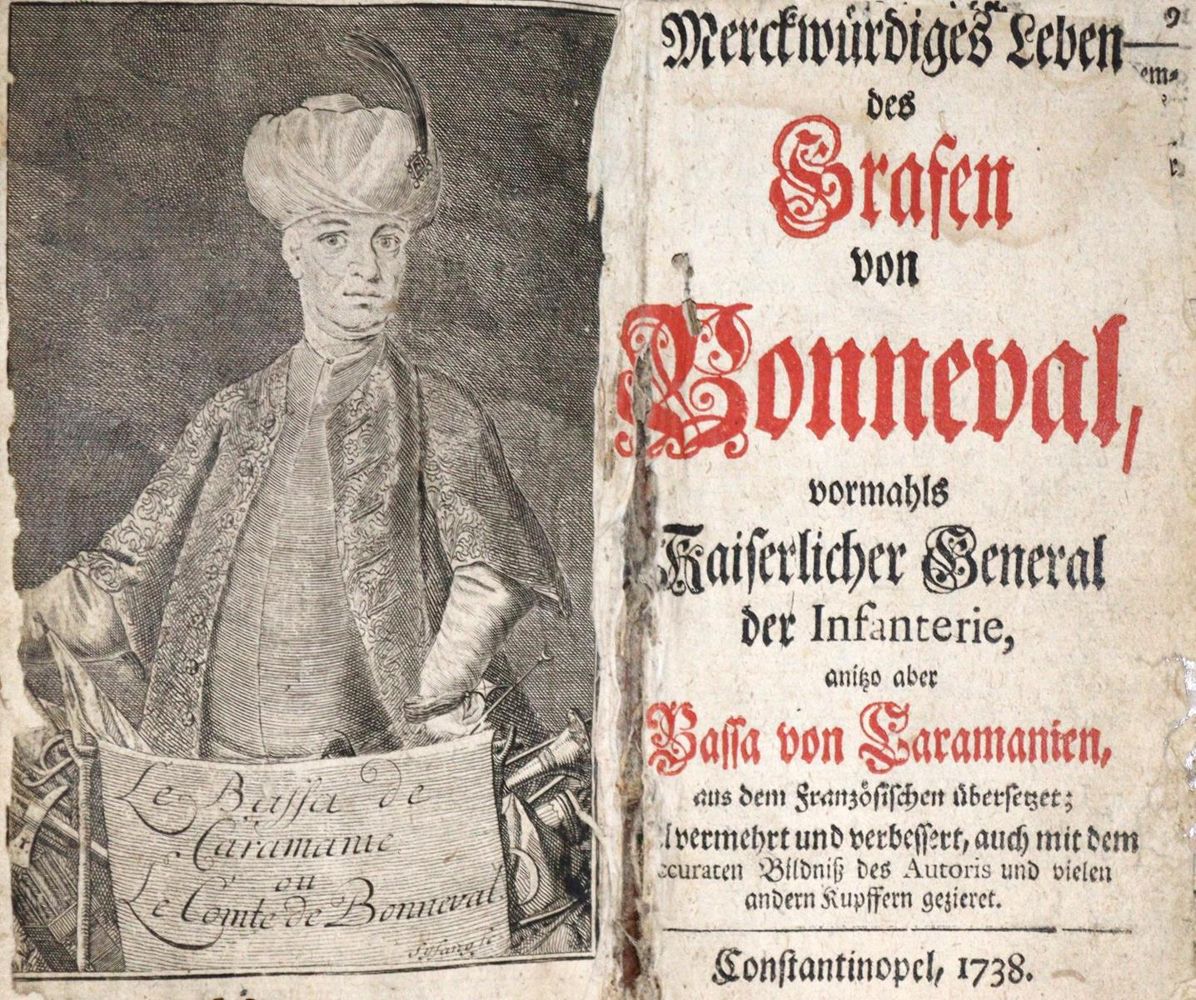 Große Abbildung Nr.1: 128-1326 Bonneval,C.A.de.: (Literatur und illustrierte Bücher bis 19.Jahrhundert)