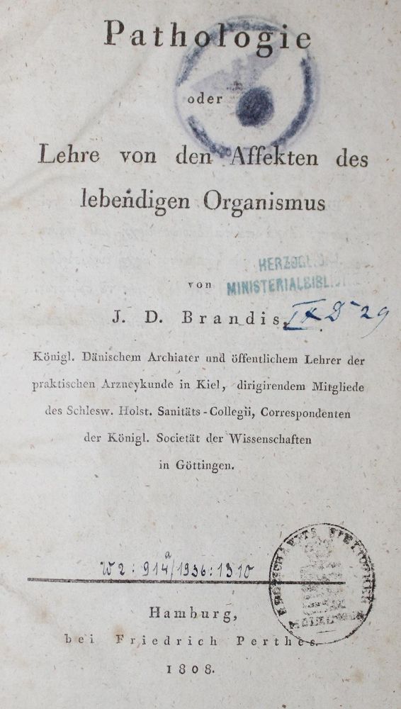 Große Abbildung Nr.21: 128-133 Brande,W.T.: (ZZRückgänge Sgl. Prof. Büttner Teil 1 und 2)