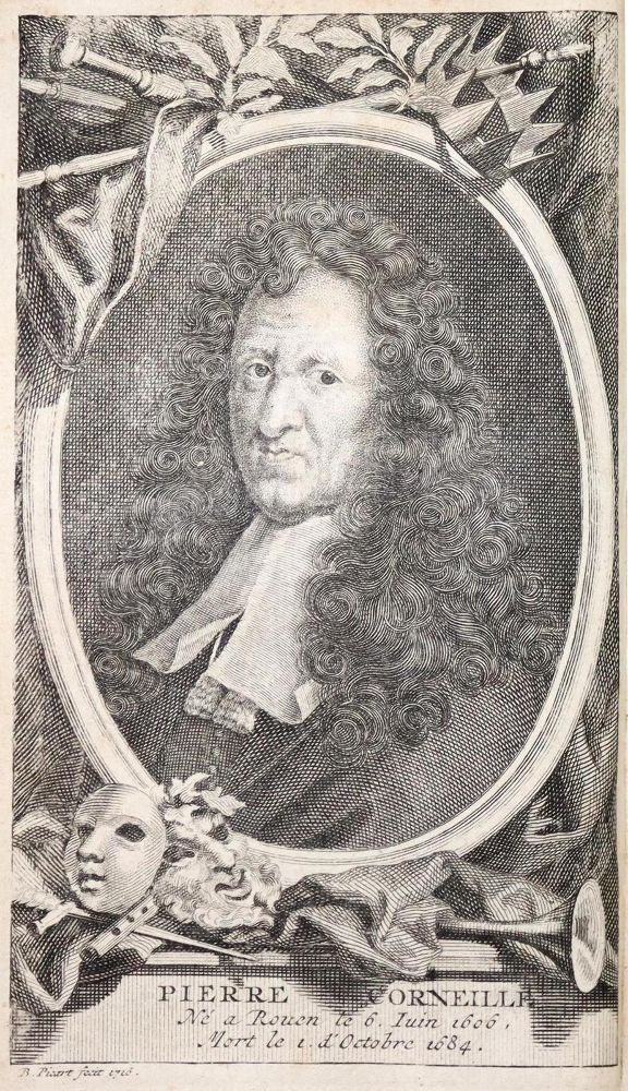 Große Abbildung Nr.2: 128-1336 Corneille,P.: (Literatur und illustrierte Bücher bis 19.Jahrhundert)