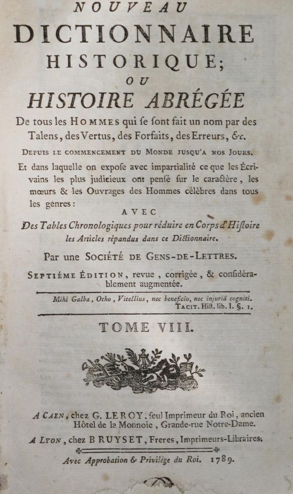 Große Abbildung Nr.1: 128-1354 Neun braune Ledereinbände: (Einband)