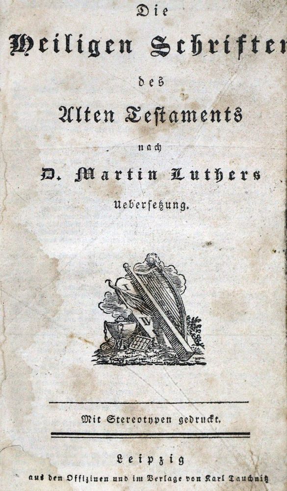 Große Abbildung Nr.1: 128-1356 Schwarzer Ledereinband: (Einband)