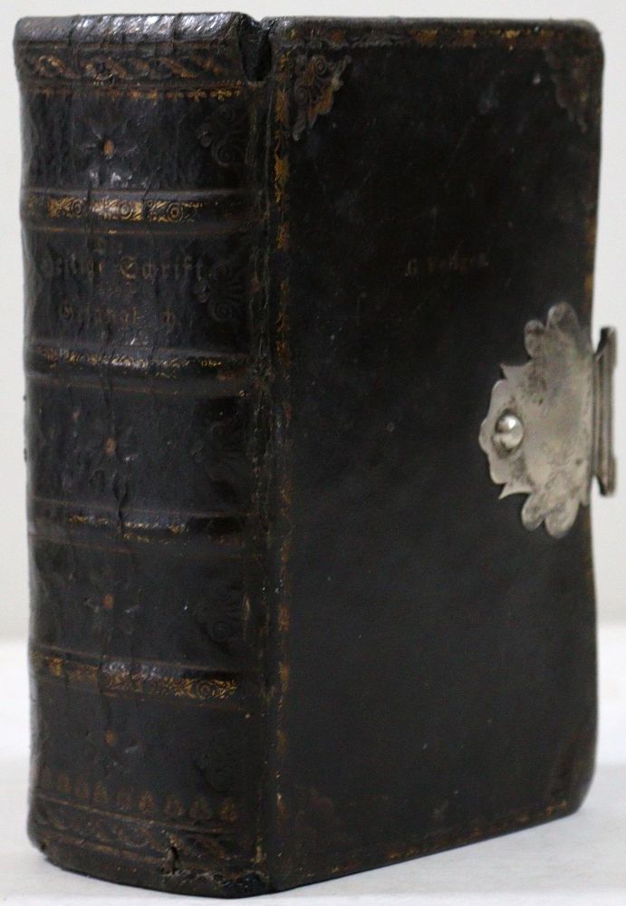 Große Abbildung Nr.2: 128-1356 Schwarzer Ledereinband: (Einband)
