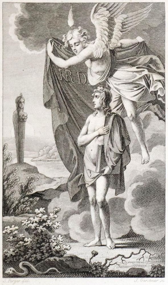 Große Abbildung Nr.2: 128-1358 Engel,J.J.: (Literatur und illustrierte Bücher bis 19.Jahrhundert)