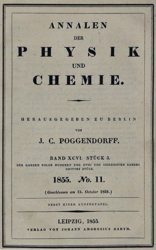 Große Abbildung Nr.2: 128-136 Bunsen,R. u. H.E.Roscoe.: (ZZRückgänge Sgl. Prof. Büttner Teil 1 und 2)