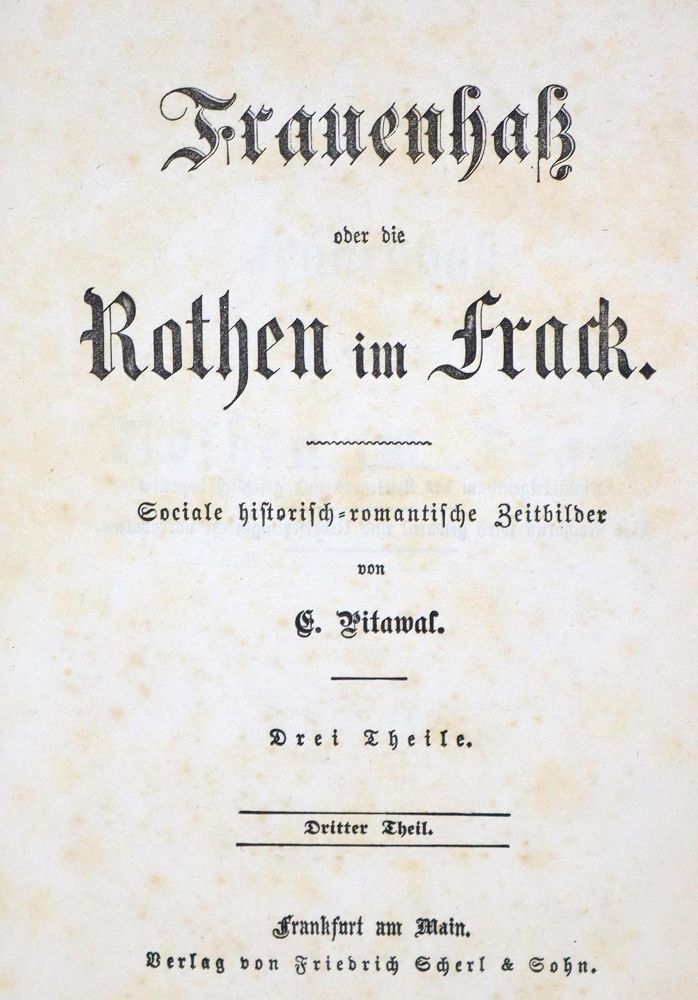 Große Abbildung Nr.1: 128-1410 Pitawal,E. (d.i. E.H.v.Dedenroth).: (Kolportage)