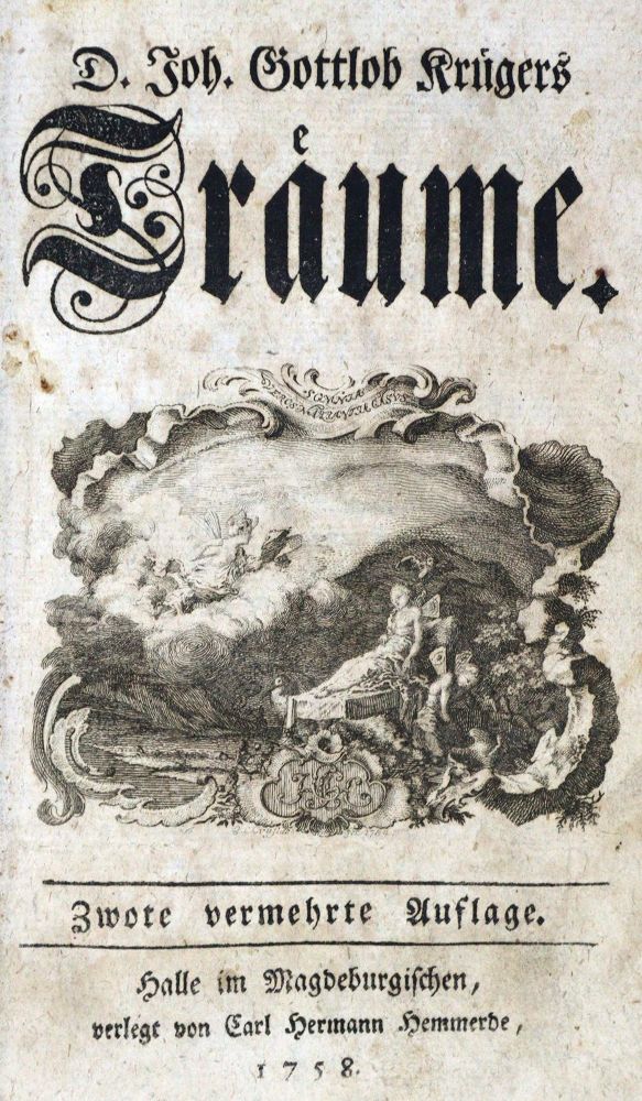 Große Abbildung Nr.1: 128-1412 Krüger,J.G.: (Literatur und illustrierte Bücher bis 19.Jahrhundert)