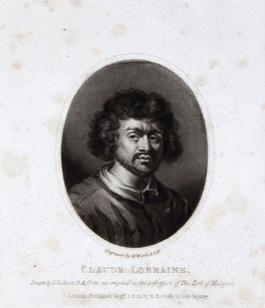 Große Abbildung Nr.2: 128-1430 Lorraine,C. (d.i. C.Gellee).: (Literatur und illustrierte Bücher bis 19.Jahrhundert)