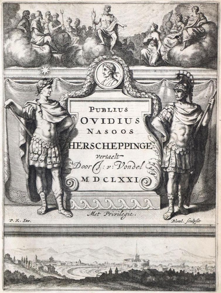 Große Abbildung Nr.1: 128-1448 Ovidius,N.P.: (Literatur und illustrierte Bücher bis 19.Jahrhundert)