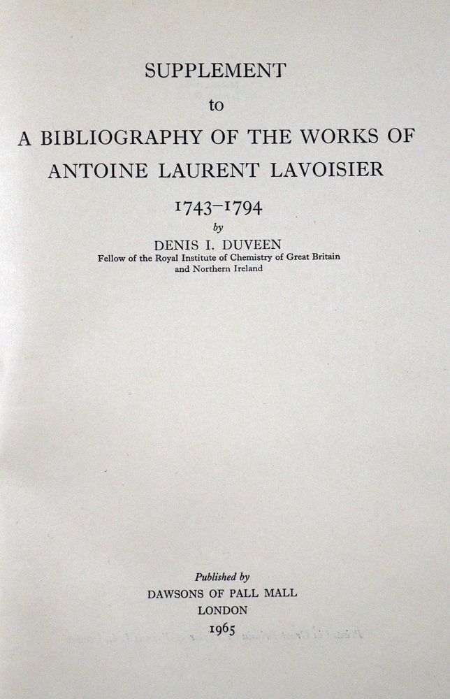 Große Abbildung Nr.32: 128-145 Dumas,(J.B.).: (ZZRückgänge Sgl. Prof. Büttner Teil 1 und 2)