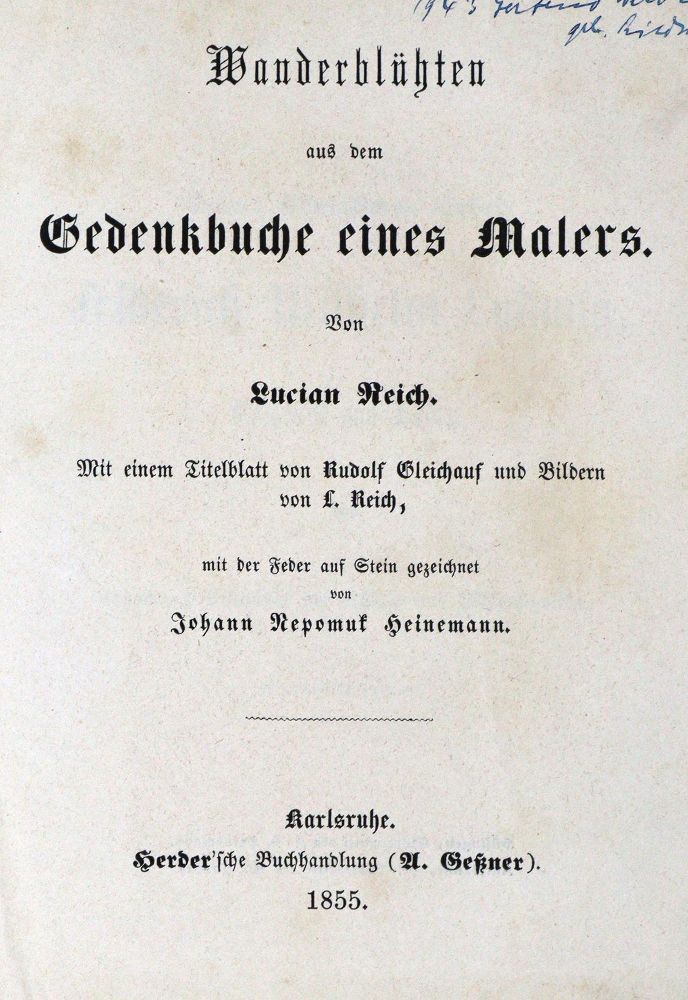 Große Abbildung Nr.1: 128-1457 Reich,L.: (Literatur und illustrierte Bücher bis 19.Jahrhundert)