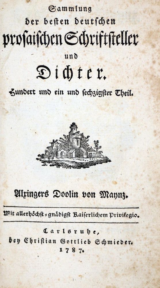 Große Abbildung Nr.1: 128-1470 Sammlung: (Literatur und illustrierte Bücher bis 19.Jahrhundert)