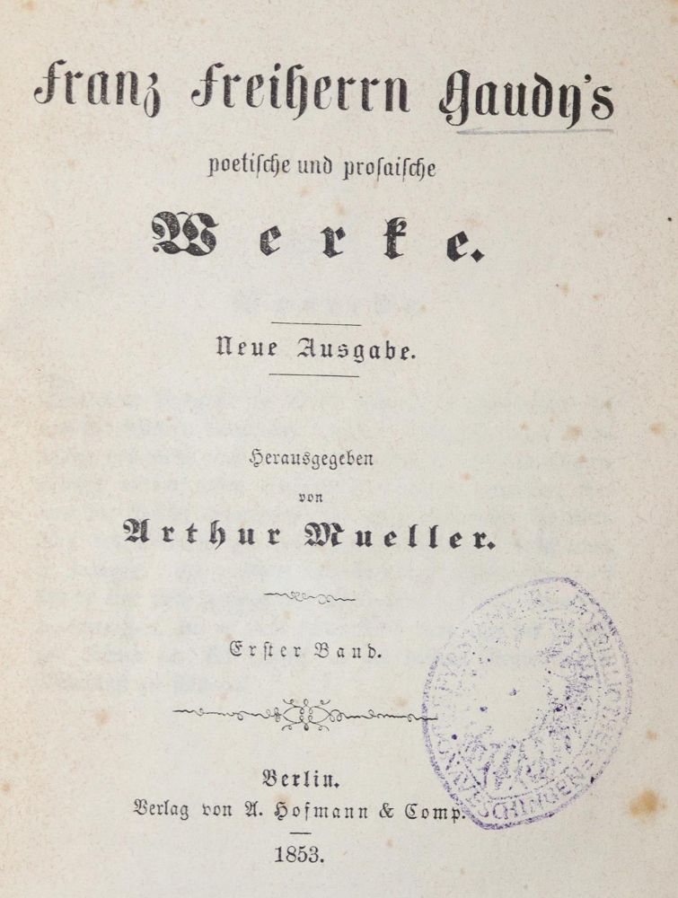 Große Abbildung Nr.1: 128-1477 Sammlung: (Literatur und illustrierte Bücher bis 19.Jahrhundert)