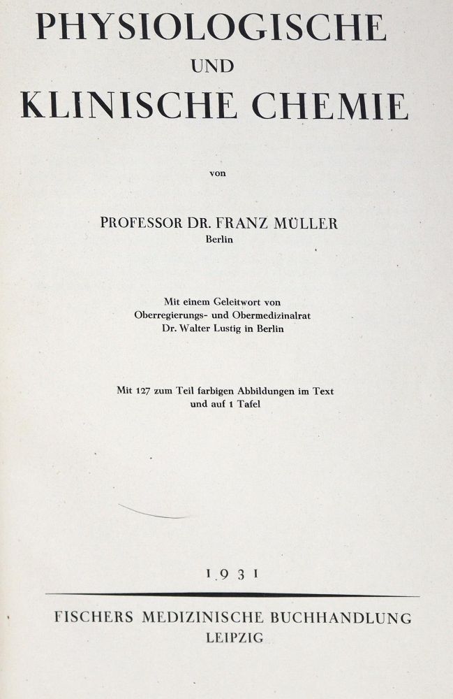 Große Abbildung Nr.1: 128-15 Chemie.: (Aus der Sammlung Professor Dr.Dr.Johannes Büttner Teil 1)