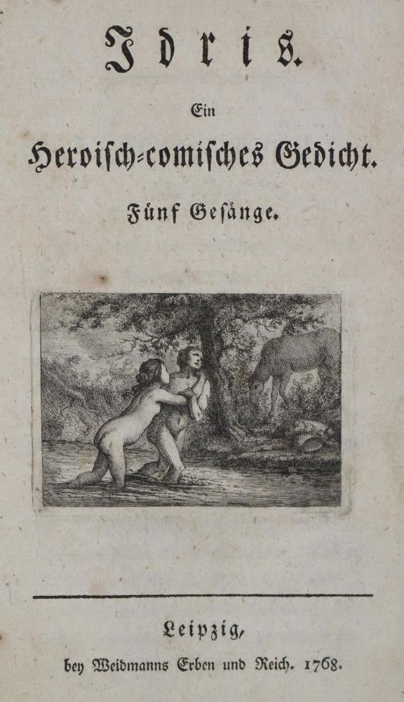 Große Abbildung Nr.1: 128-1514 (Wieland,C.M.).: (Literatur und illustrierte Bücher bis 19.Jahrhundert)