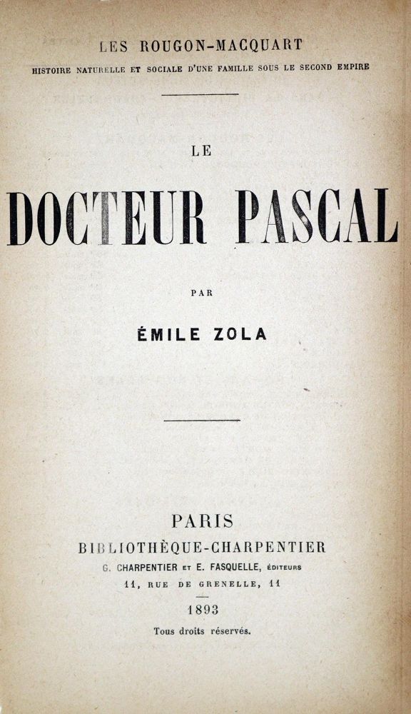 Große Abbildung Nr.1: 128-1520 Zola,E.: (Literatur und illustrierte Bücher bis 19.Jahrhundert)