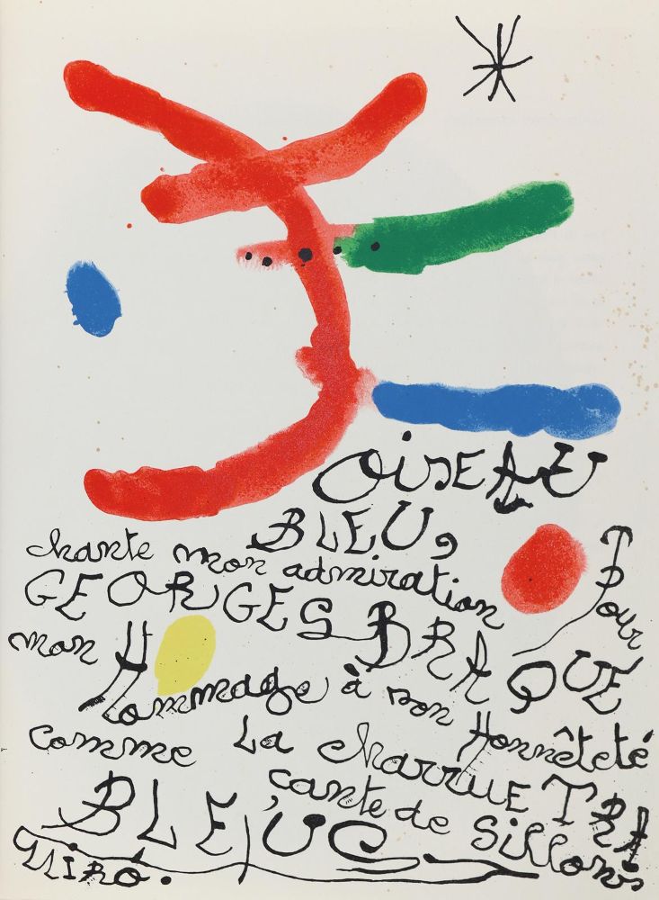 Große Abbildung Nr.5: 128-1535 Braque,G.: (Literatur und illustrierte Bücher 20.Jahrhundert - Alte Literatur in modernen Ausgaben)