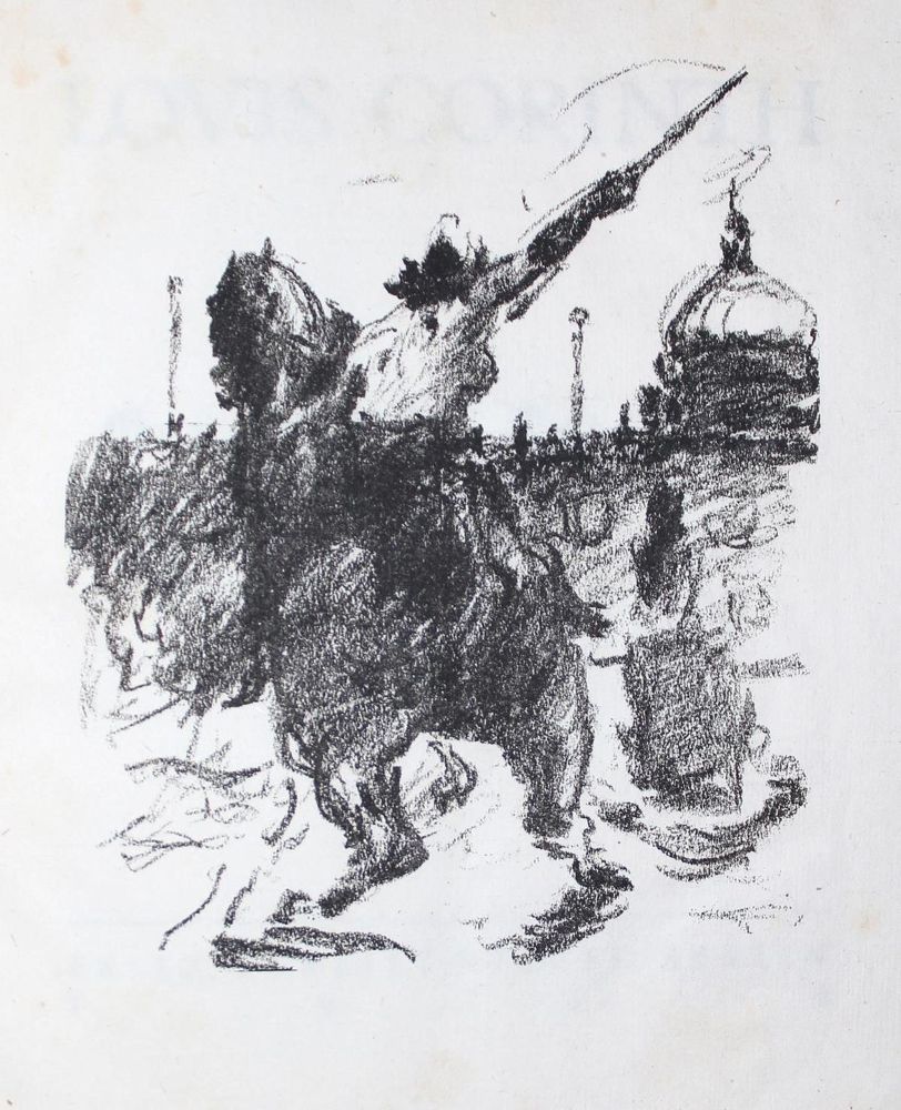 Große Abbildung Nr.1: 128-1550 Corinth,L.: (Literatur und illustrierte Bücher 20.Jahrhundert - Alte Literatur in modernen Ausgaben)