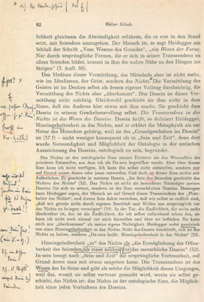 Große Abbildung Nr.1: 128-1603 Schulz,W.: (Heidegger)
