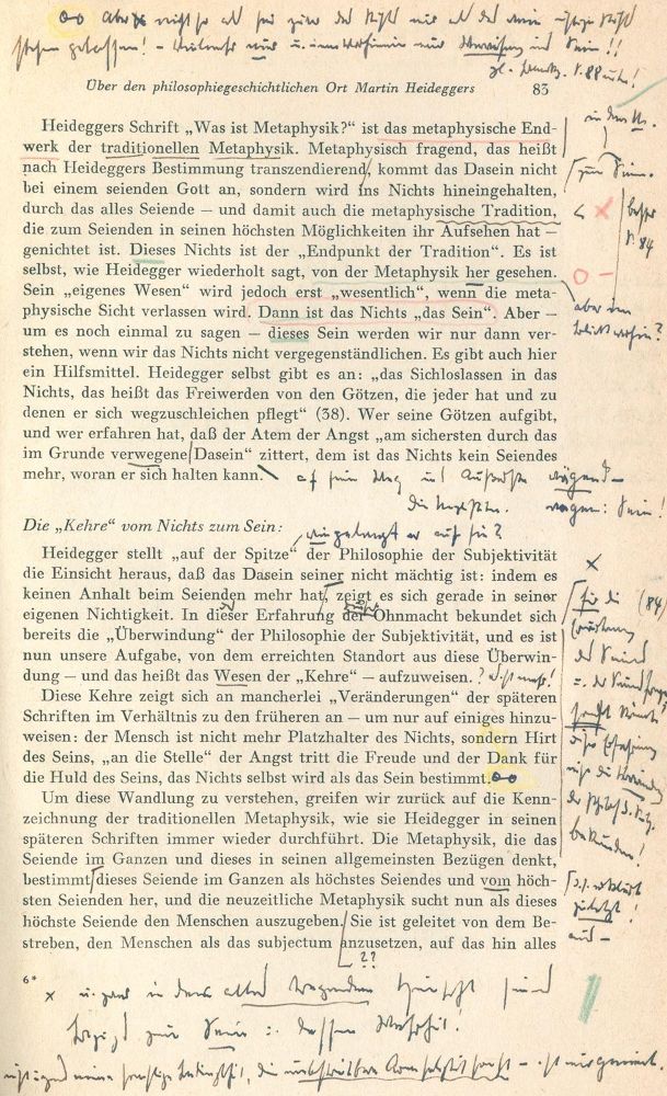Große Abbildung Nr.2: 128-1603 Schulz,W.: (Heidegger)
