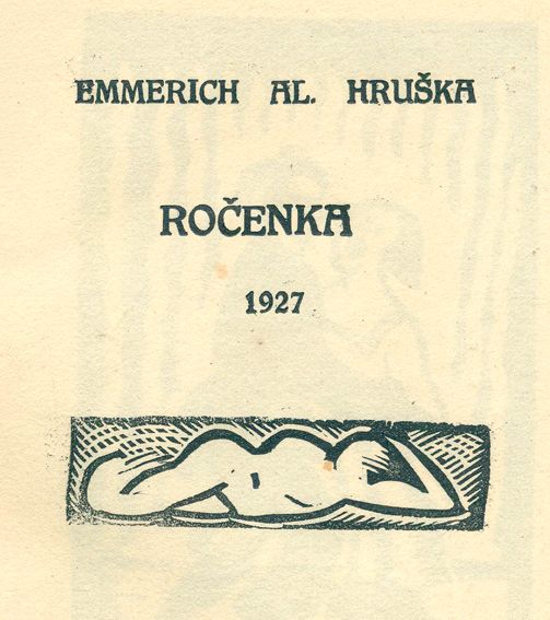 Große Abbildung Nr.1: 128-1619 Hruska,E.A.: (Literatur und illustrierte Bücher 20.Jahrhundert - Alte Literatur in modernen Ausgaben)