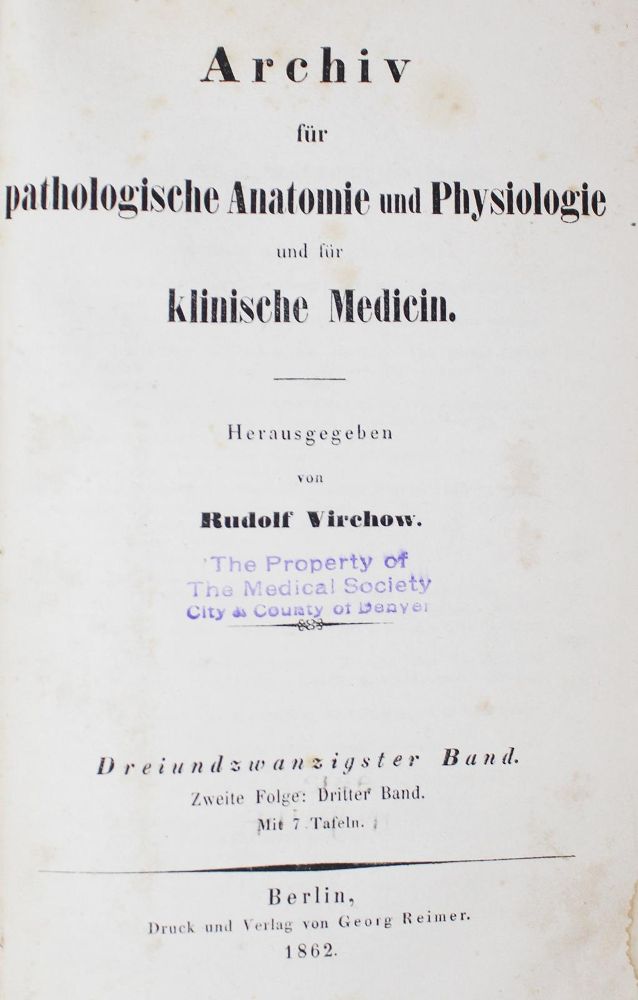 Große Abbildung Nr.1: 128-164 Hoppe-Seyler,F.: (ZZRückgänge Sgl. Prof. Büttner Teil 1 und 2)