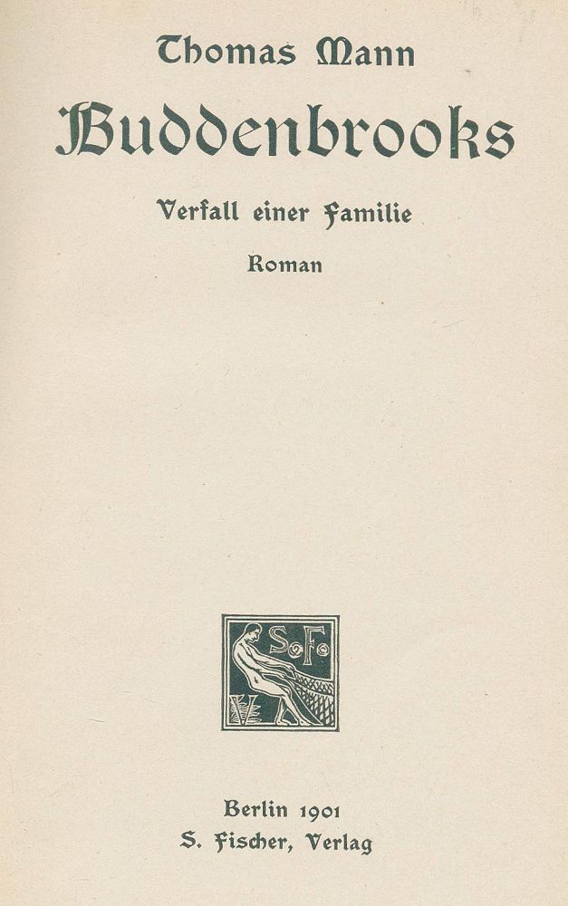 Große Abbildung Nr.1: 128-1673 Mann,T.: (Literatur und illustrierte Bücher 20.Jahrhundert - Alte Literatur in modernen Ausgaben)