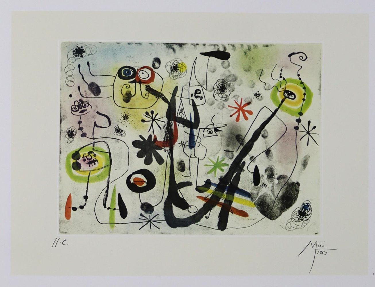 Große Abbildung Nr.1: 128-1685 Dupin,J.: (Miro)