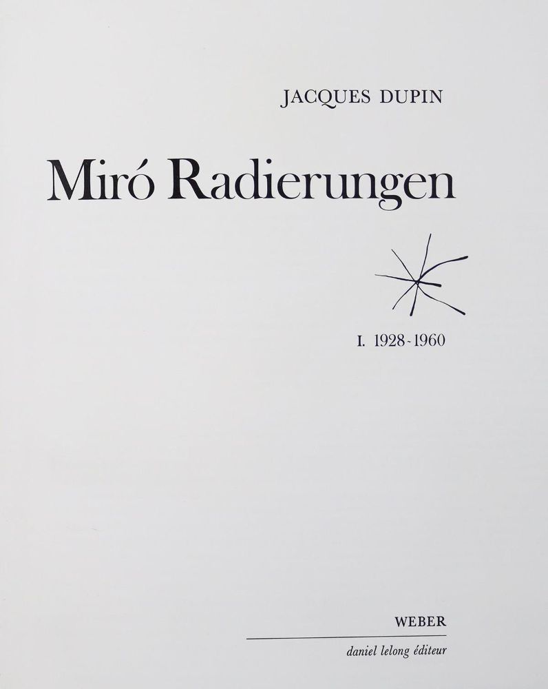 Große Abbildung Nr.3: 128-1685 Dupin,J.: (Miro)