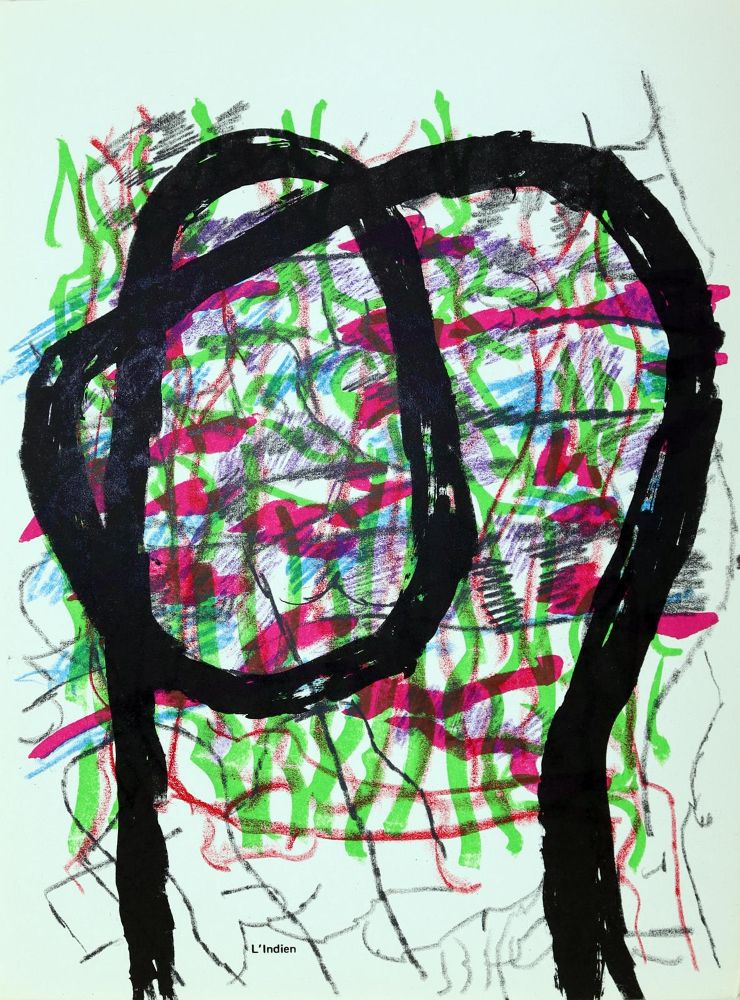 Große Abbildung Nr.2: 128-1725 Galerie Maeght Zürich.: (Riopelle)