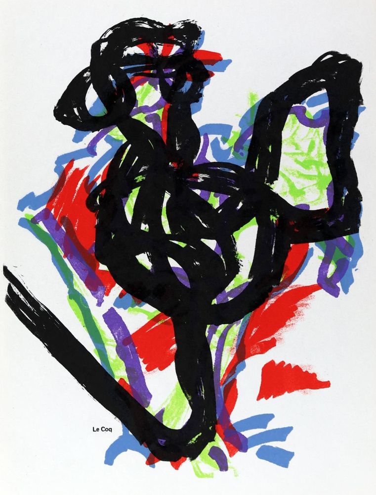 Große Abbildung Nr.3: 128-1725 Galerie Maeght Zürich.: (Riopelle)