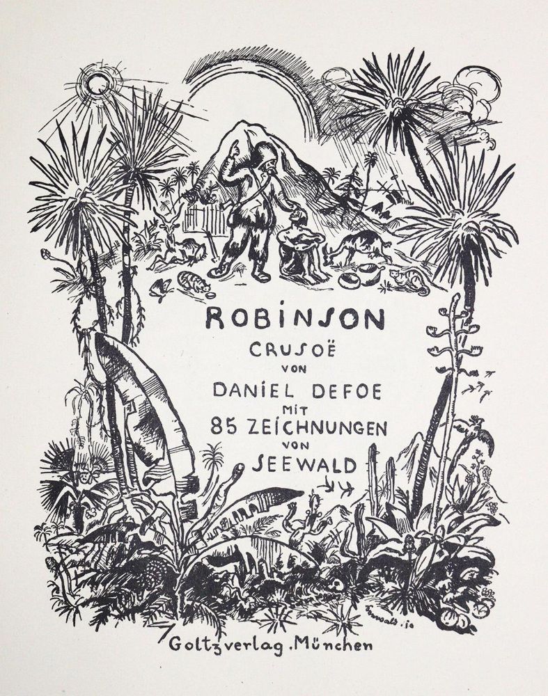 Große Abbildung Nr.1: 128-1750 Defoe,D.: (Seewald)