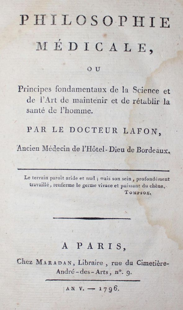 Große Abbildung Nr.1: 128-179 Lafon,(J.B.).: (ZZRückgänge Sgl. Prof. Büttner Teil 1 und 2)
