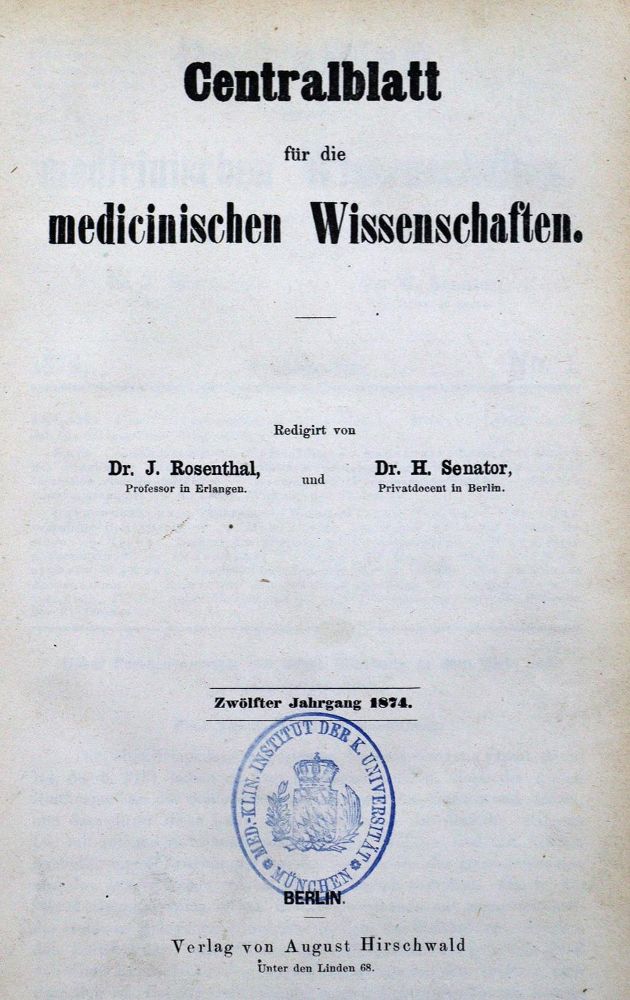 Große Abbildung Nr.1: 128-180 Landois,L.: (ZZRückgänge Sgl. Prof. Büttner Teil 1 und 2)