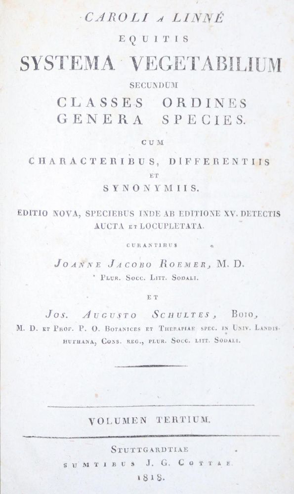 Große Abbildung Nr.1: 128-1813 Linne,C.v.: (Botanik)