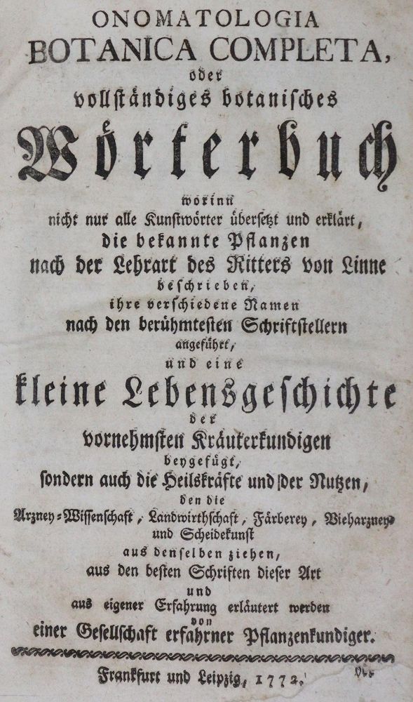 Große Abbildung Nr.1: 128-1819 Roemer,J.J.: (Botanik)