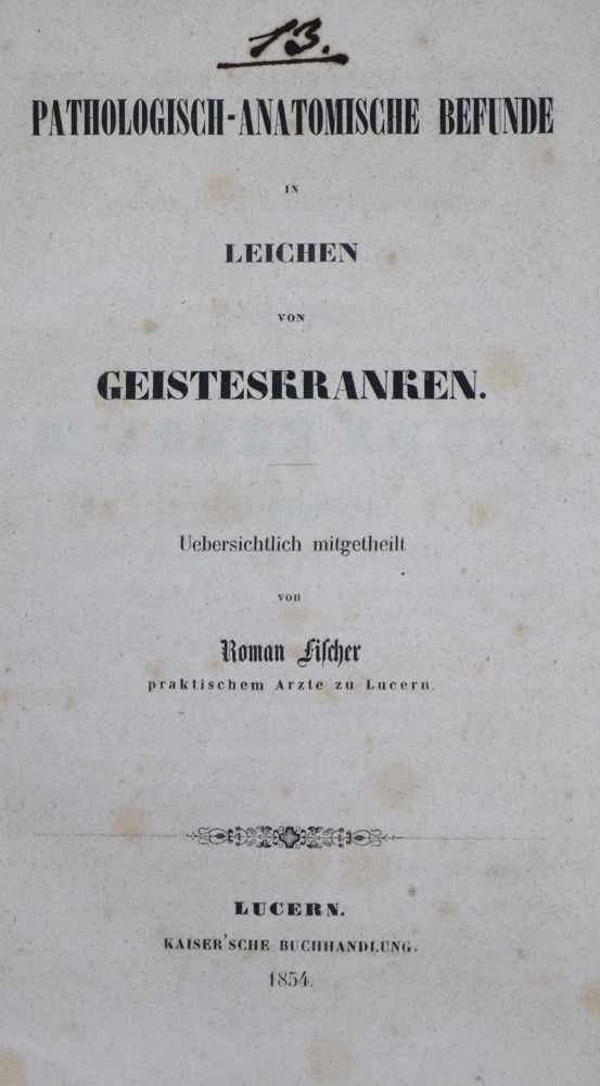 Große Abbildung Nr.1: 128-1847 Gerichtsmedizin.: (Medizin)