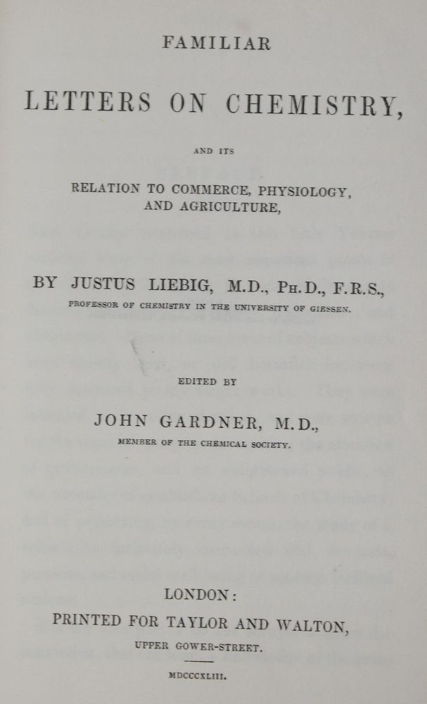 Große Abbildung Nr.21: 128-185 Liebig,J.v.: (ZZRückgänge Sgl. Prof. Büttner Teil 1 und 2)
