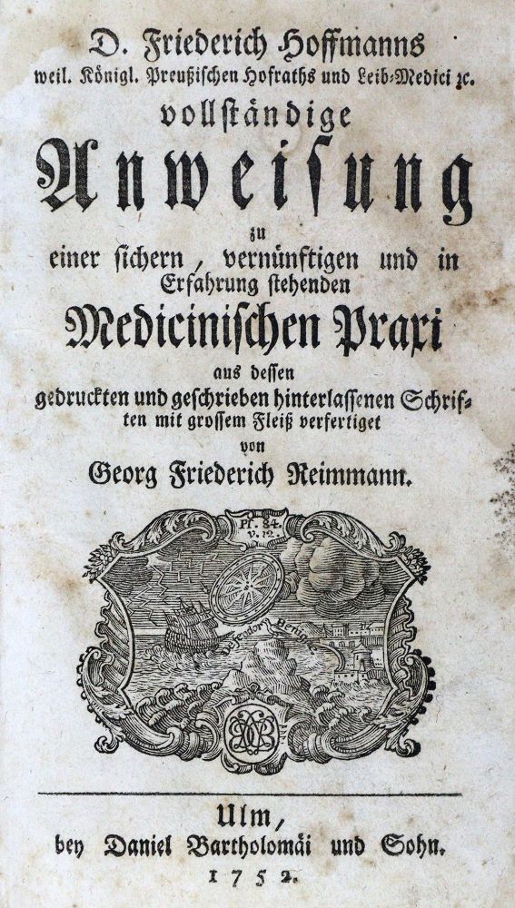 Große Abbildung Nr.1: 128-1854 Hoffmann,F.: (Medizin)