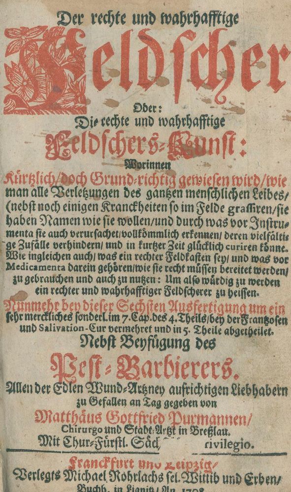 Große Abbildung Nr.2: 128-1880 Purmann,M.G.: (Medizin)