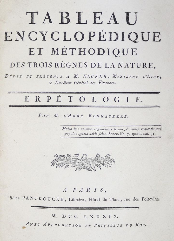 Große Abbildung Nr.1: 128-1898 Bonnaterre,J.P.: (Zoologie)