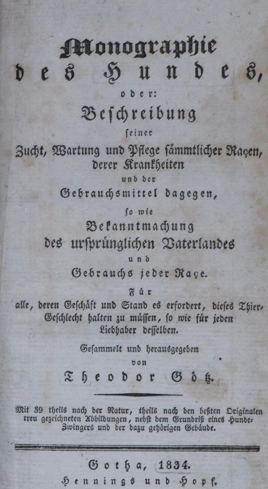 Große Abbildung Nr.3: 128-1910 Götz,T.: (Zoologie, Hunde)