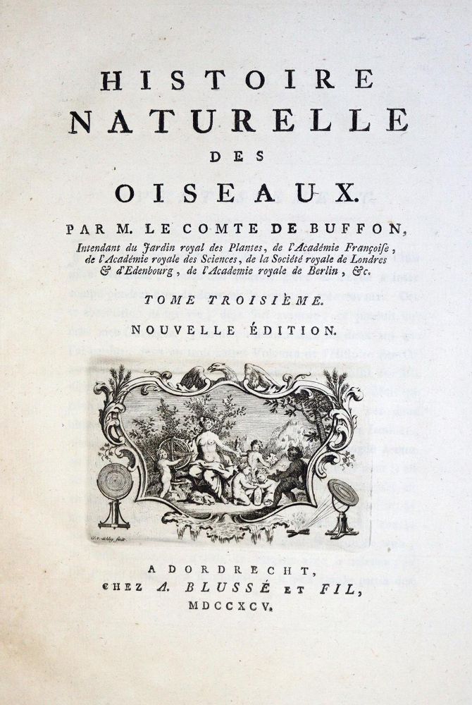 Große Abbildung Nr.1: 128-1936 Buffon,(G.L.L.)de.: (Zoologie, Vögel)