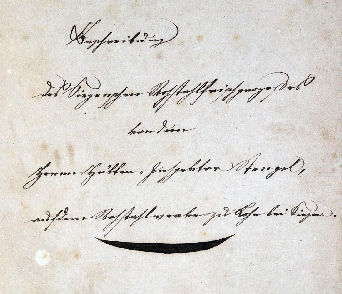 Große Abbildung Nr.1: 128-2032 Stengel,A.: (Verschiedene Gebiete - Varia, Bergbau, Handschriften)