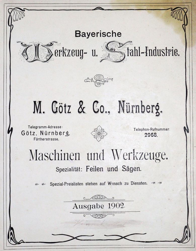 Große Abbildung Nr.1: 128-2074 Maschinen und Werkzeuge.: (Verschiedene Gebiete - Varia)
