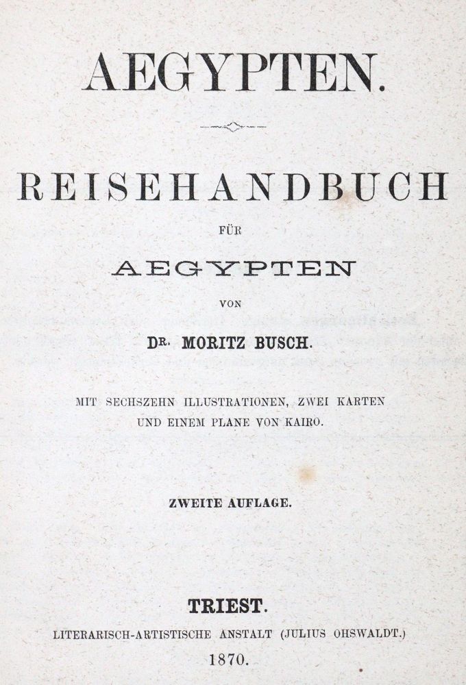 Große Abbildung Nr.1: 128-2118 Busch,M.: (Afrika, Ägypten)