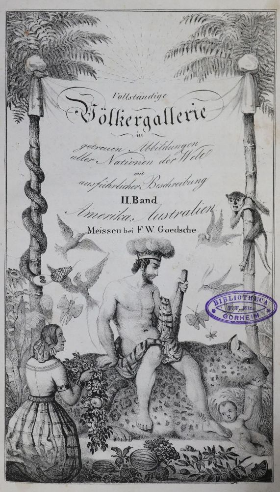 Große Abbildung Nr.1: 128-2127 Vollständige Völkergallerie: (Afrika)