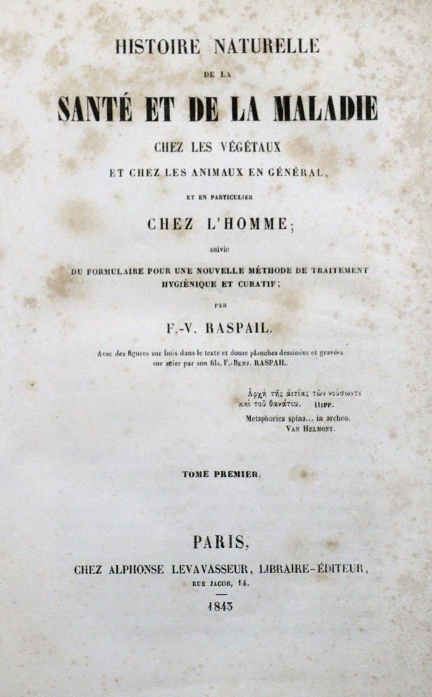 Große Abbildung Nr.2: 128-213 Raspail,F.V.: (ZZRückgänge Sgl. Prof. Büttner Teil 1 und 2)