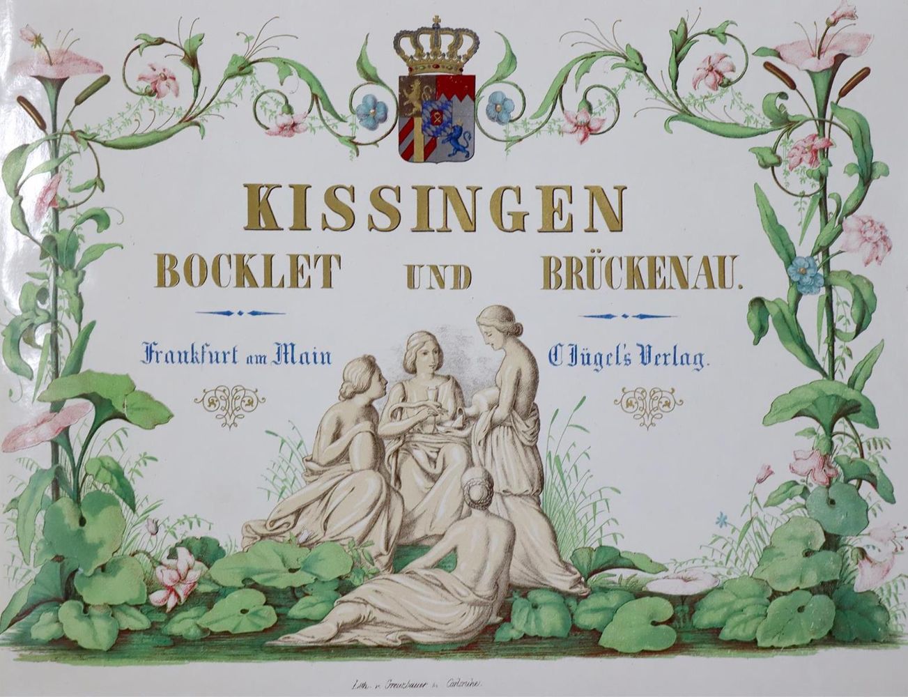 Große Abbildung Nr.1: 128-2194 Album von Kissingen,: (Deutschland, Bad Kissingen)