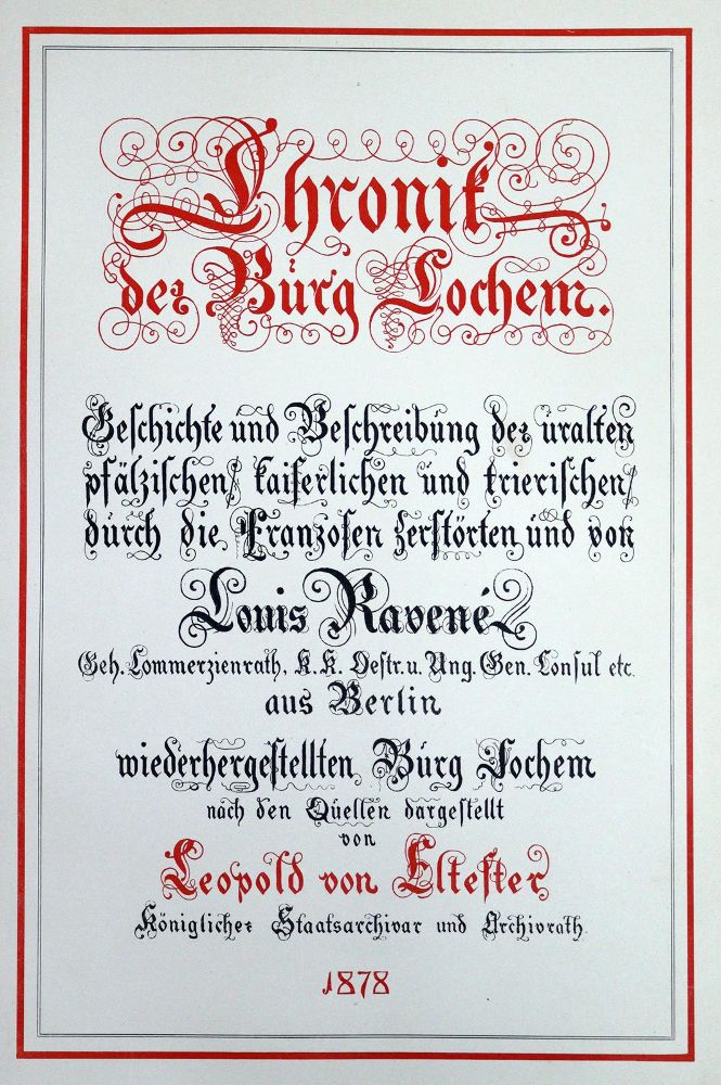 Große Abbildung Nr.1: 128-2221 Eltester,L.v.: (Deutschland, Cochem)