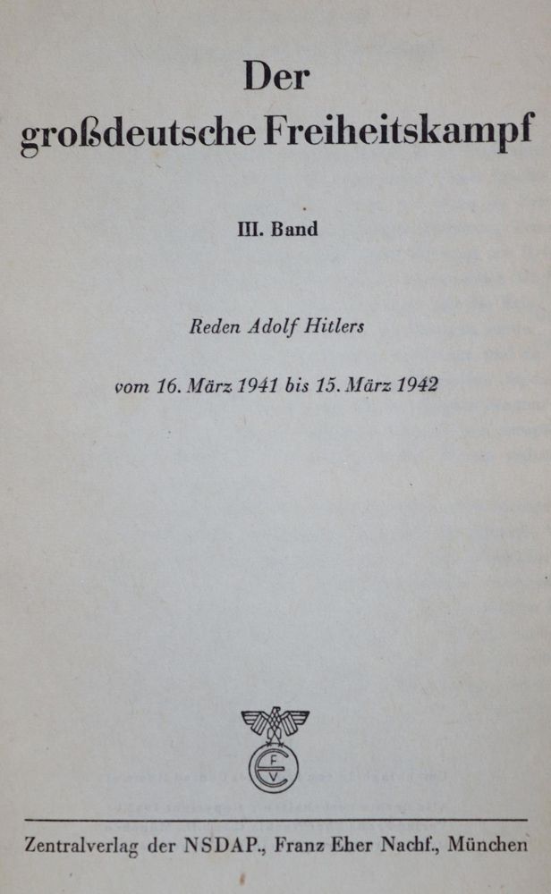 Große Abbildung Nr.1: 128-2224 Bouhler,P. (Hrsg.).: (Deutschland, Drittes Reich)